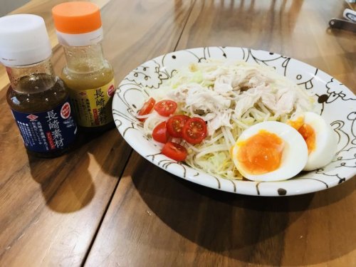 ドレッシングで五島うどん♪