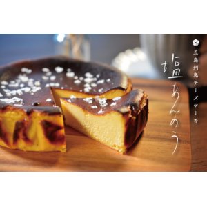 画像4: 【母の日セール＆送料無料】五島列島チーズケーキ「塩あんのう」5号×1個【冷凍】