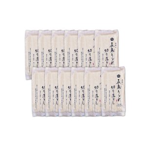 画像1: 【30セット限定】【送料当社負担】五島うどん切り落とし 400g×12束